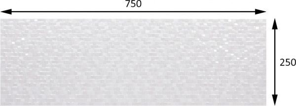 Плитка Emigres Hit Dec Blanco 25x75 