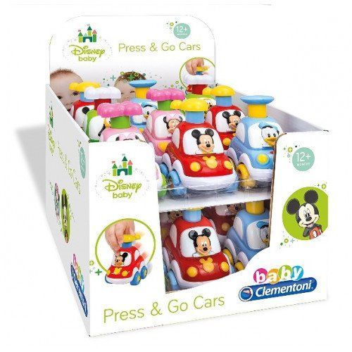 Машинка Clementoni 14392 Микки и Минни в ассортименте