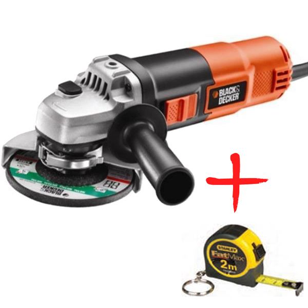 Шлифмашинка угловая  Black&Decker KG902 + рулетка  Stanley 2 м
