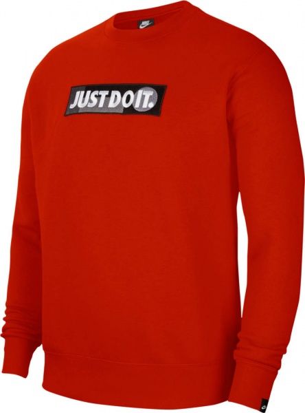 Свитшот Nike M NSW JDI CRW FLC 365 CU4095-657 р. M красный