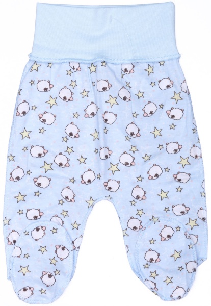 Повзунки ясельні Фламінго р.56 блакитний 680-130 