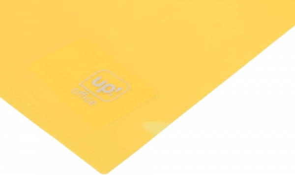 Папка-уголок А4 желтый UP! (Underprice)
