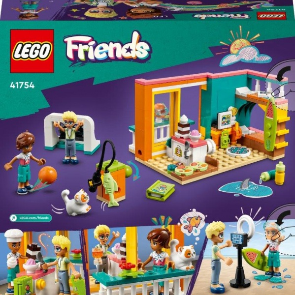 Конструктор LEGO Friends Кімната Лео 41754