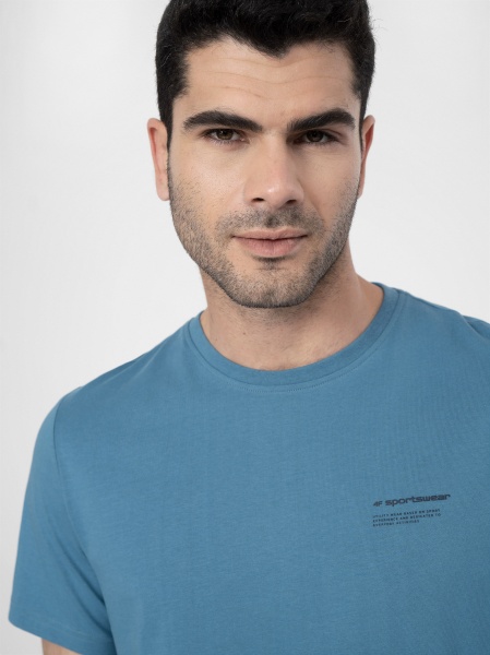 Футболка 4F TSHIRT M300 4FSS23TTSHM300-33S р.S синий