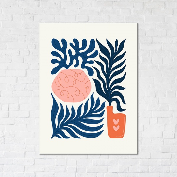 Постер Минималистичный натюрморт 30x40 см Brushme 