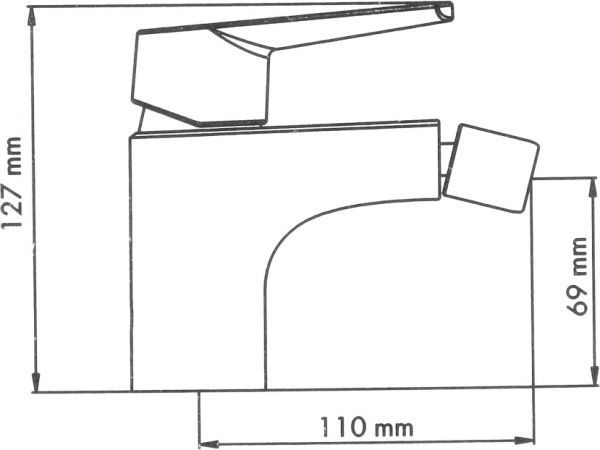 Змішувач для біде ScandiSPA Skadi
