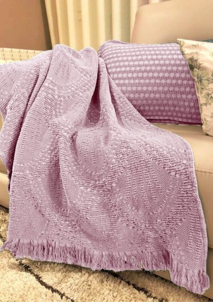 Плед Minho 130x170 см перлинний La Nuit 