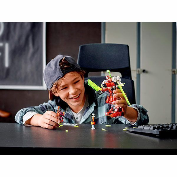 Конструктор LEGO Ninjago Робот-літак Кая 71707