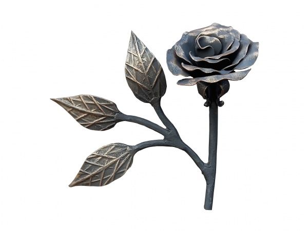 Декоративний елемент трояндова композиція середня (ліва)