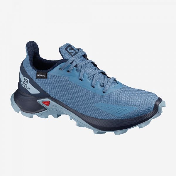 Кроссовки Salomon ALPHACROSS BLAST CSWP J L41122900 р.EUR 38 голубой