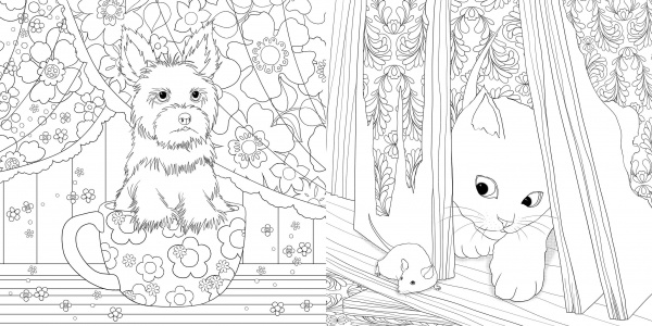 Книга-раскраска «Арт-квадрат. Крихітки» 978-617-7853-47-2