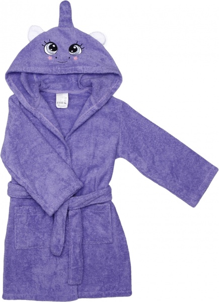 Халат детский для девочек Roksana р.116 сиреневый 37970724 