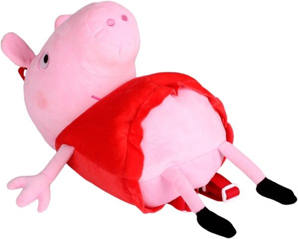 Мягкая игрушка Peppa Pig Рюкзак детский 28 см 25103