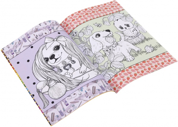 Раскраска Art studio of happiness 148х210 мм А4 в ассортименте