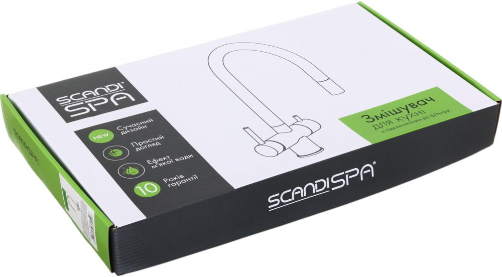 Смеситель для кухни Modi с подключением к фильтру BW6048 хром