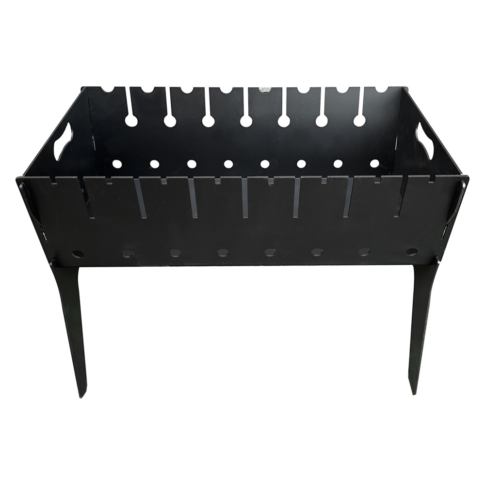 Мангал раскладной Metalzavod Феникс на 8 шампуров 2 мм двухуровневый