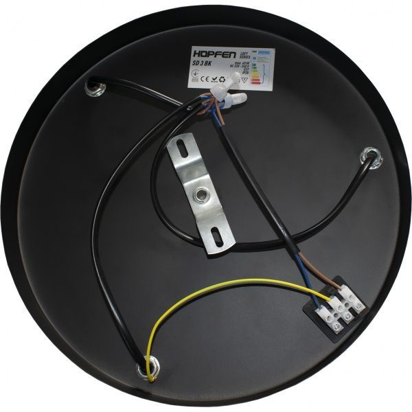 Люстра потолочная Hopfen 3x40 Вт E27 черный SD 3 LOFT 