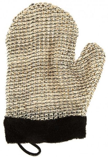 Мочалка Suavipiel рукавиця БЛЕК (сизаль) 000002130 