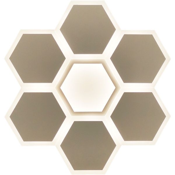 Світильник світлодіодний Hopfen Vela з пультом ДК 88 Вт білий 3000-6500 К 