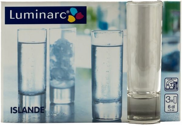 Набір чарок Islande 60 мл 3 шт. Luminarc