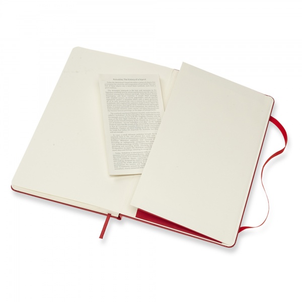 Блокнот для записей Classic 13х21 см точка красный QP066F2 Moleskine