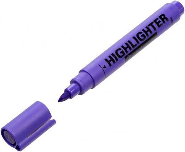 Маркер текстовый Centropen Highlighter 1-4.6 мм 8852 фиолетовый 