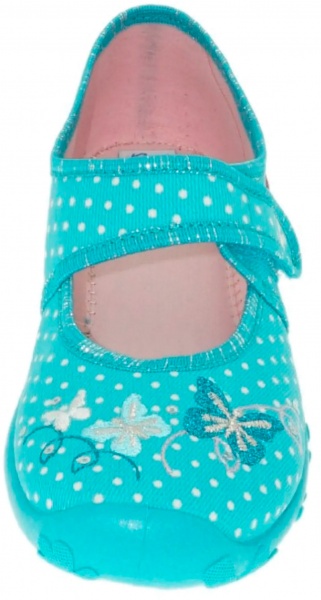 Тапочки для девочек Beck Magic р.23 бирюзовый 215256G23AB 