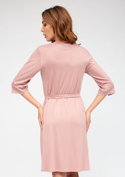 Халат домашній жіночий Roksana Venera р. 44 рожевий №1186/60115