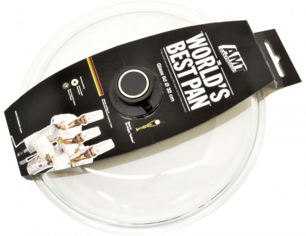 Кришка скляна 32 см 032-E-Z1-L2 AMT Gastroguss