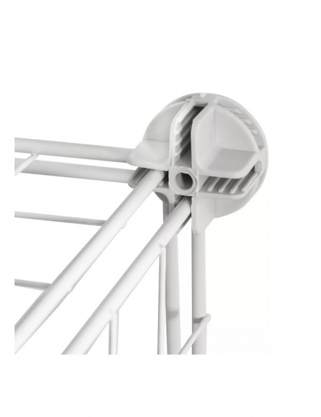 Стелаж дротяний куб сubes storage 4 полиці 750х750х370 мм білий 