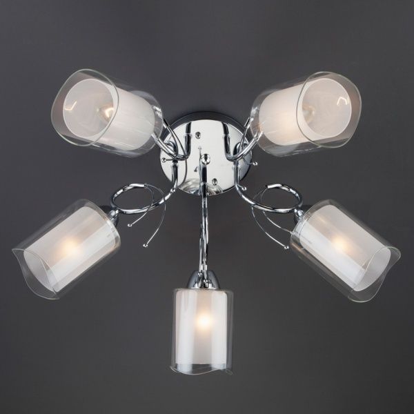 Люстра стельова Strotskis Renee 30122/5 5x60 Вт E27 хром 