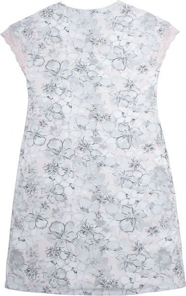 Нічна сорочка Roksana Marshmallow 849/16380 р. XXL сірий із принтом 