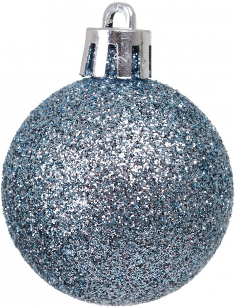 Набір ялинкових іграшок бурульки і кулі в асортименті 75 шт./уп.