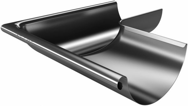 Угол наружный ROOFART 90° 125 мм цинк 