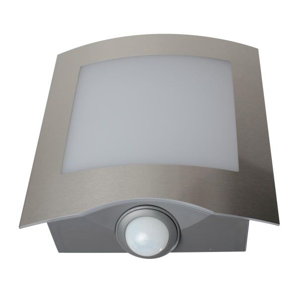 Светильник уличный настенный Lutec LED 14 Вт IP44 серый металлик FARELL 5194802001 