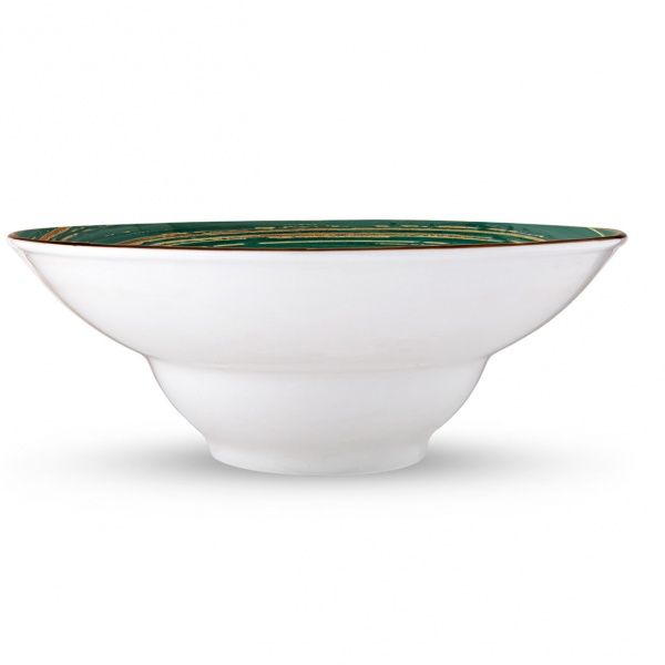 Тарелка глубокая Spiral Green 20 см 800 мл WL-669522/A Wilmax