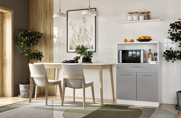 Буфет Грейд Натюр белый 