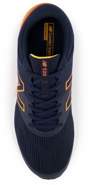 Кроссовки New Balance M520HE7 р.US 9 сине-оранжевый