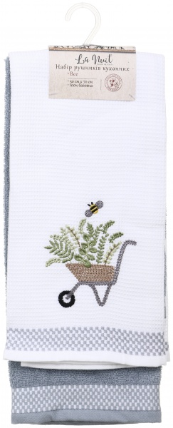 Набор полотенец Bee 2 шт 50x72 см La Nuit разноцветный 