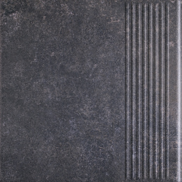 Клинкерная плитка Marsala antracite stopnica prosta 30x30 (1,17) Ceramika Paradyz