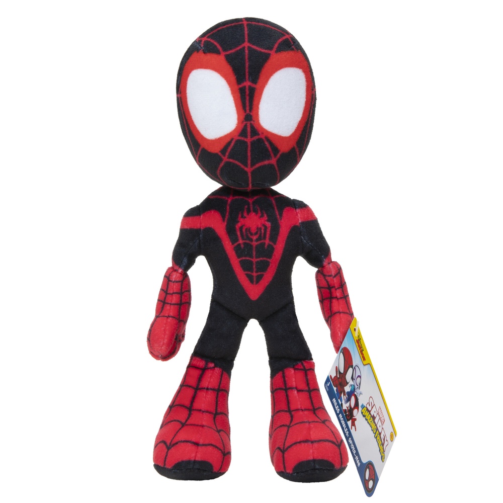 М'яка іграшка Spidey Little Plush Майлз Моралес (Miles Morales) 20 см чорний із червоним SNF0004