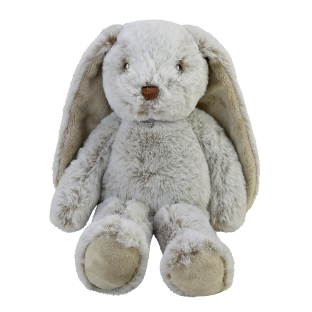 М'яка іграшка Plush and Co Кролик 12х7х25 см димчасто-сірий PLC25063