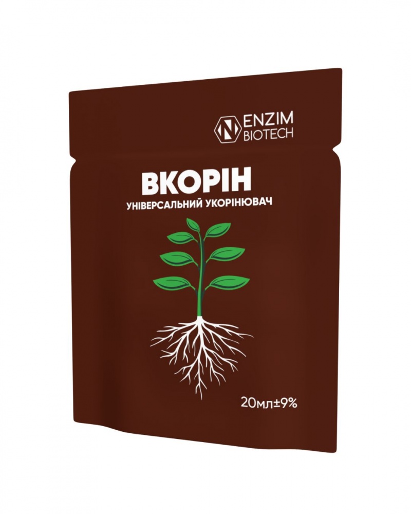 Биостимулятор роста корневой системы Энзим-Агро Вкорин, 20 мл