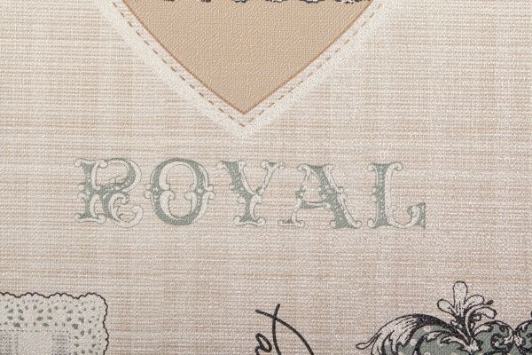 Скатерть Сердце 137x240 см металлик Dariana 