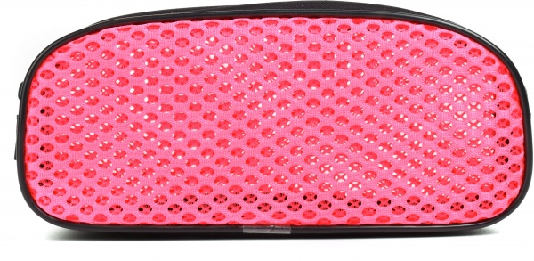 Пенал школьный 21,5х9,5х5 см розовый