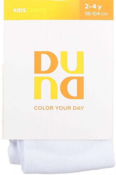 Колготки детские унисекс Duna 4398 р.98-104 белый 