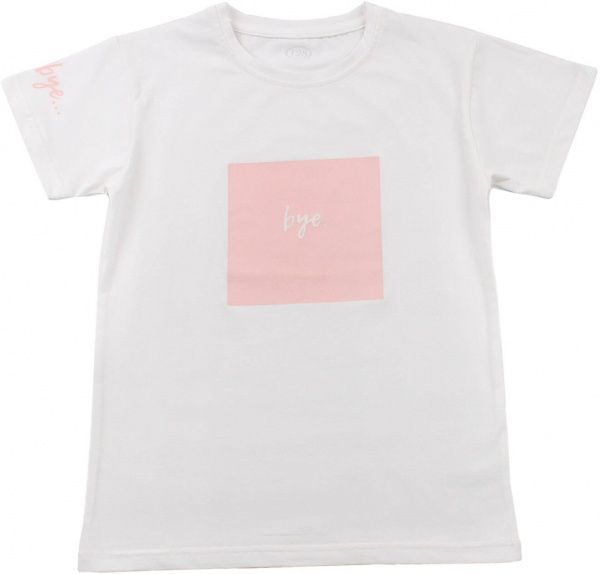 Футболка для девочек Фламинго р.122 молочный 806-417 