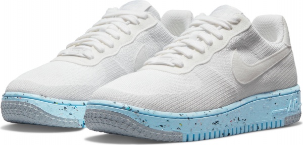 Кроссовки Nike W AF1 CRATER FLYKNIT DC7273-100 р.US 8 белый