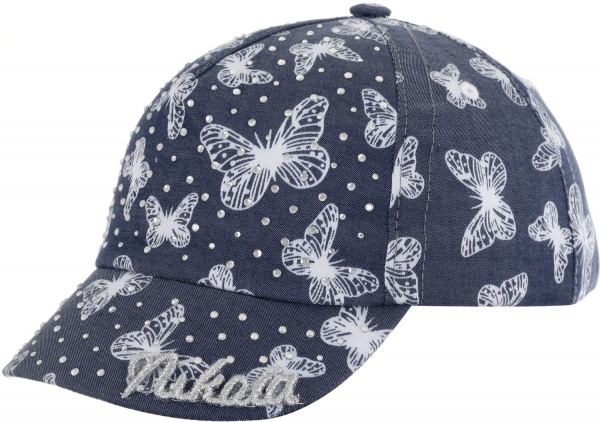 Кепка для девочек Pampona 21 L 05 р.48 синий 