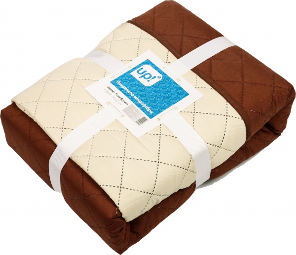 Покривало Friar Brown 215x240 см UP! (Underprice) коричневий/білий 